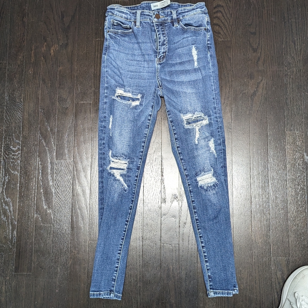 BKE Parker High Rise Ankle Skinny Stretch Jean - Picture 1 of 12